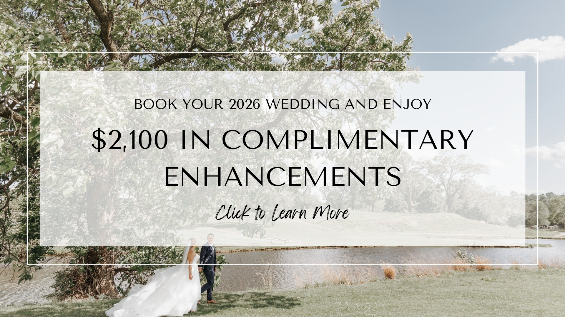 Valleybrook 2026 Wedding Promotion
