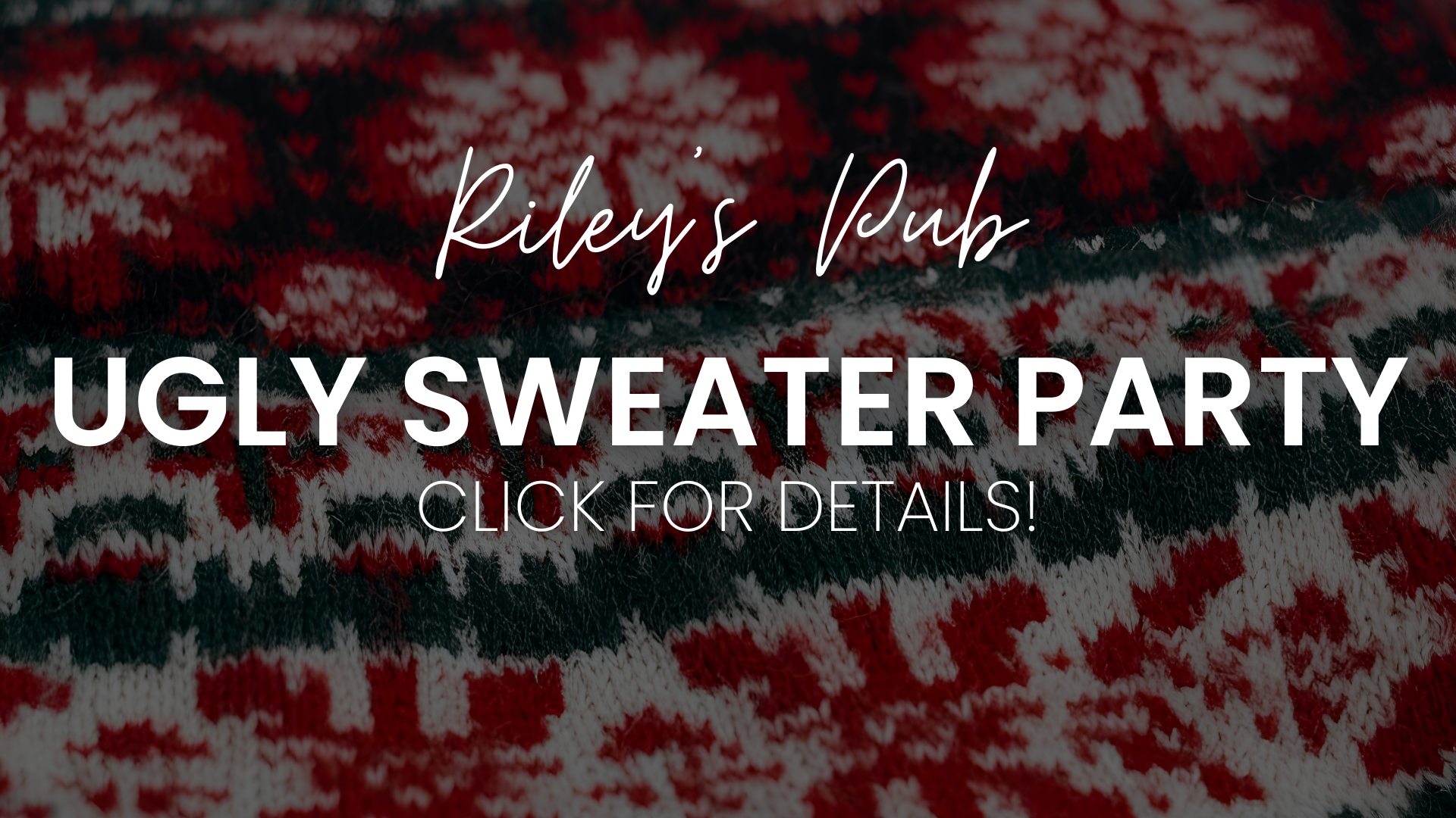 Ugly Sweater Party