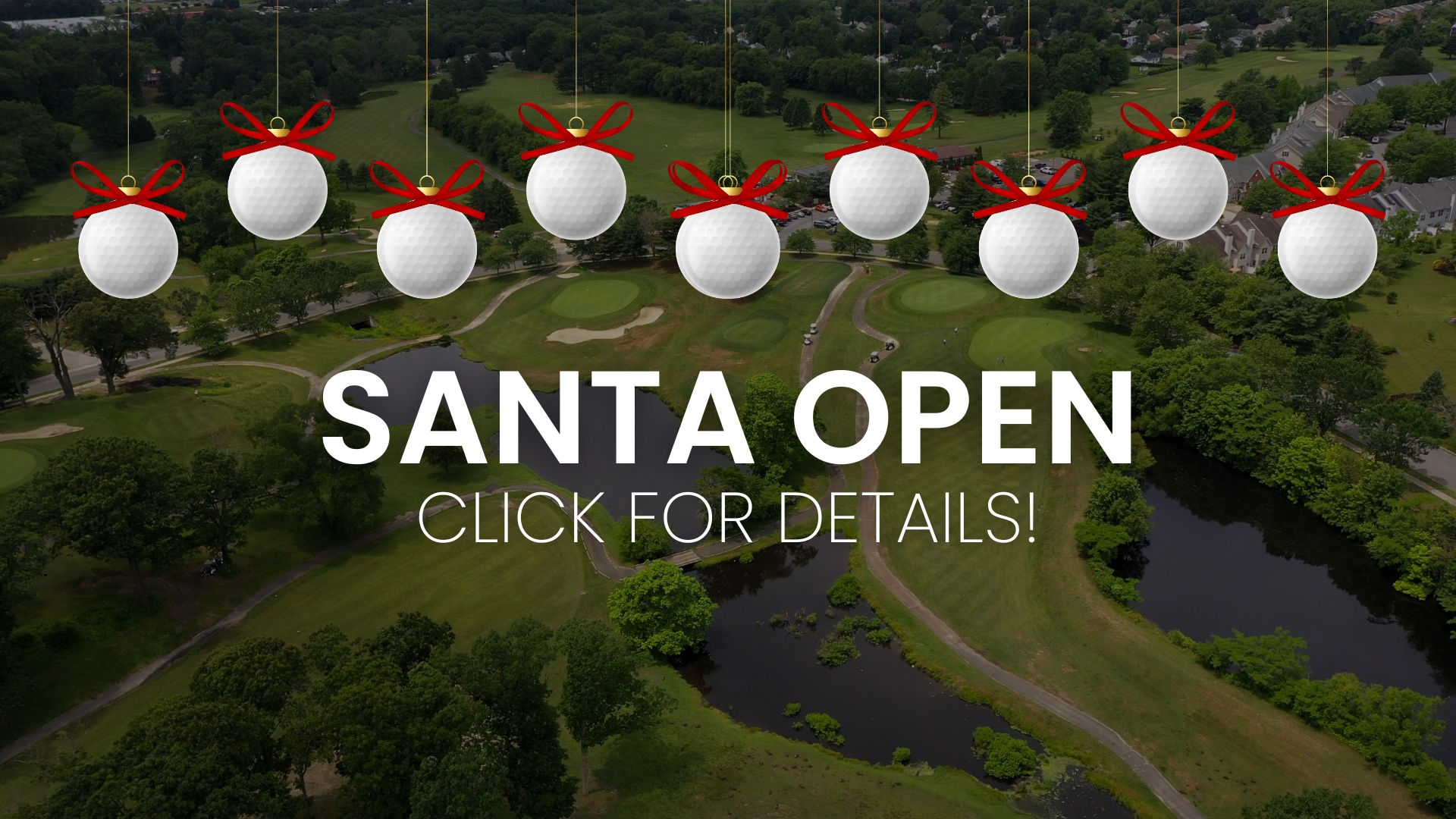 Santa open at Vallebyrook Country Club, Golf Event in South Jersey