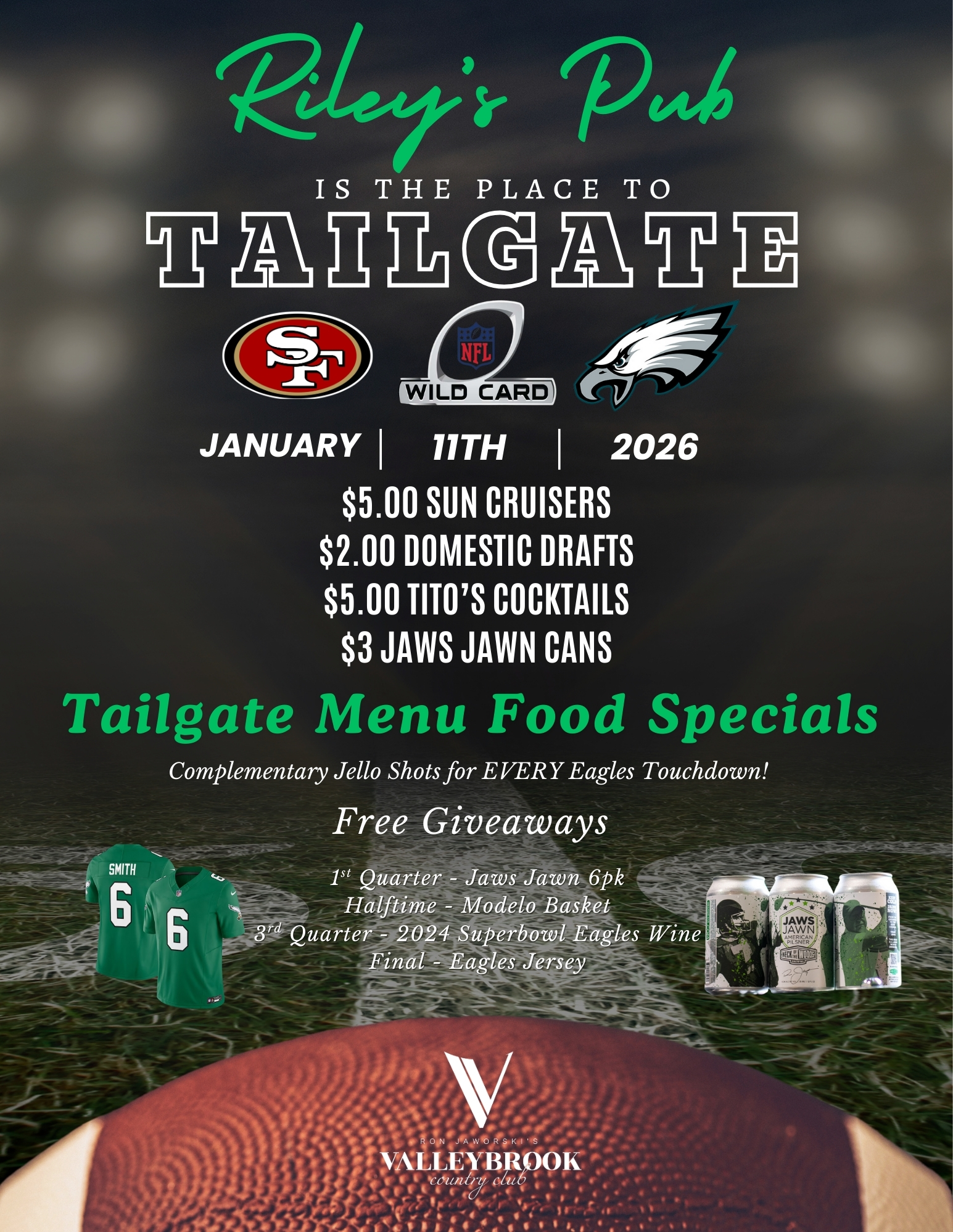 Eagles Tailgate Party