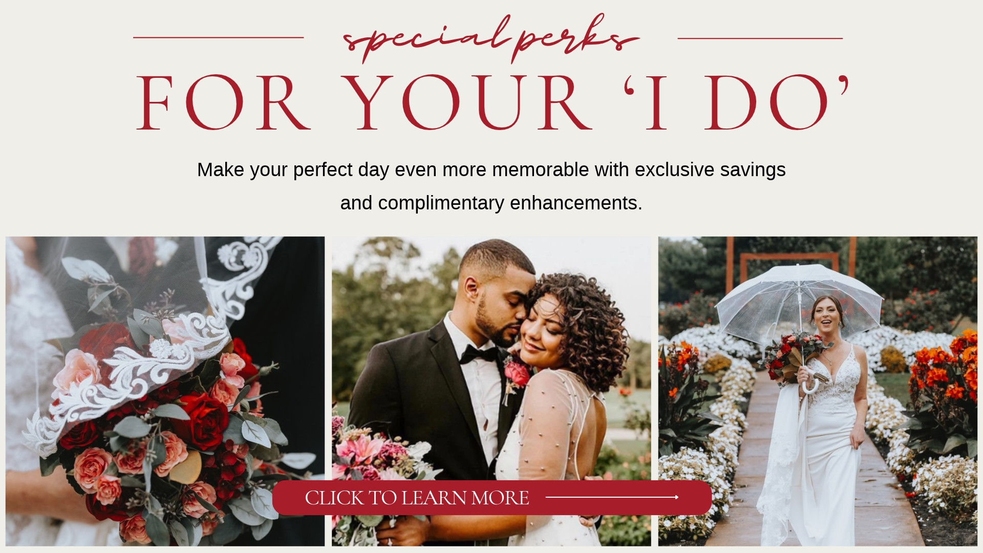 Special perks for your I Do — book your 2027 wedding at Valleybrook Country Club